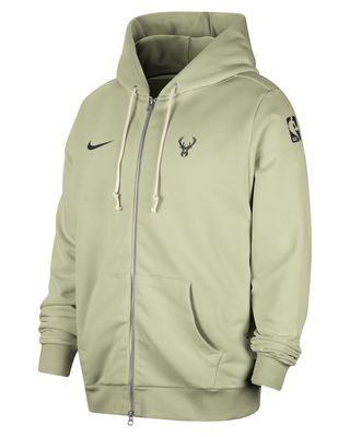 NIKE MILWAUKEE BUCKS STANDARD ISSUE FULL-ZIP HOODIE    