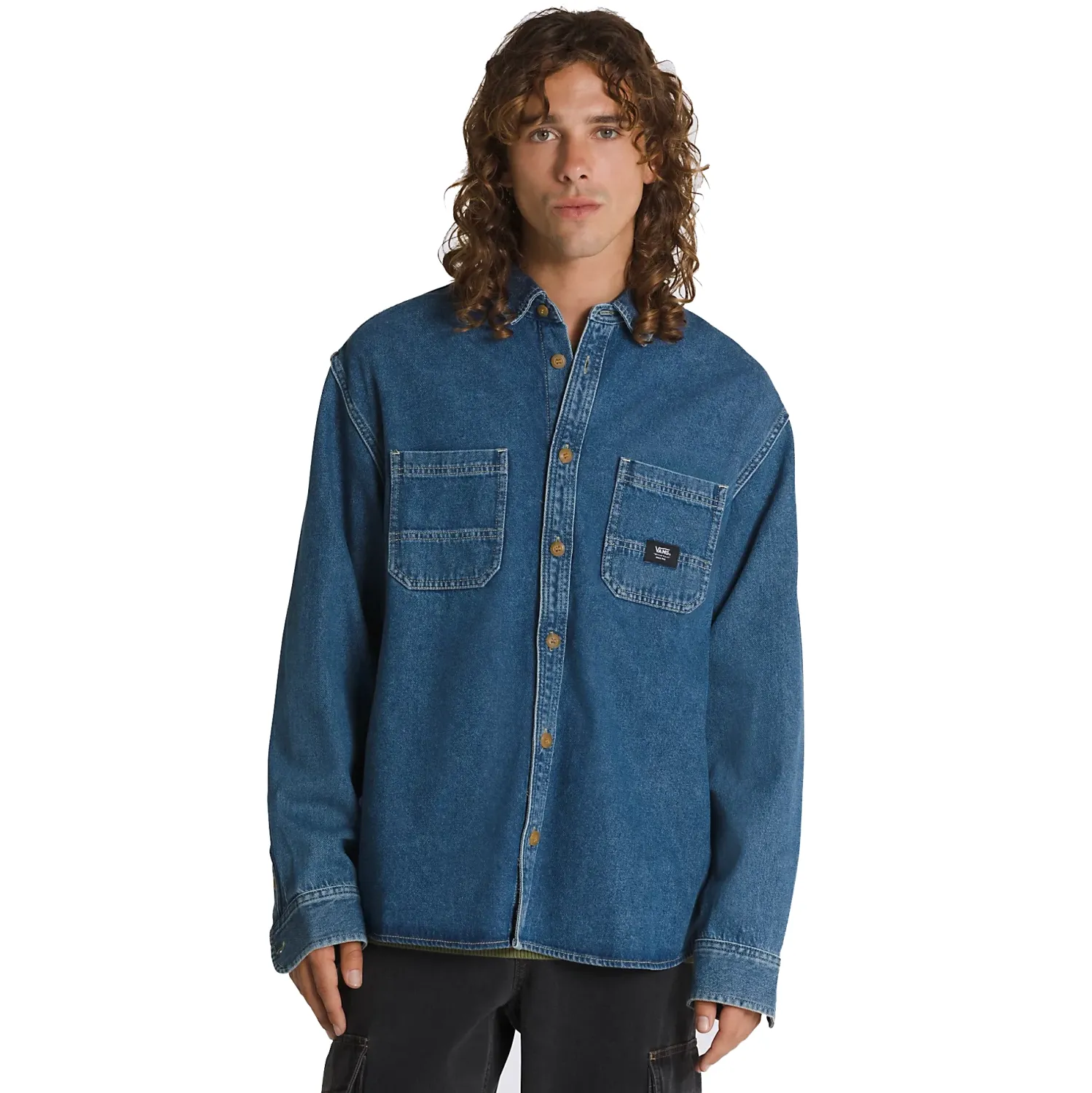 VANS STEVENS DENIM SHIRT  