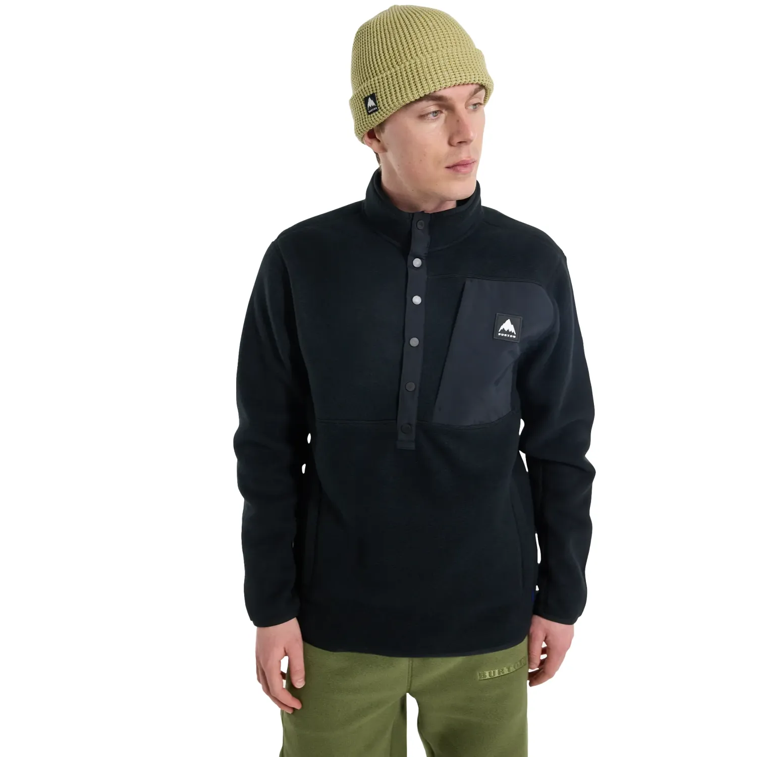 BURTON CINDER PULLOVER FLEECE   