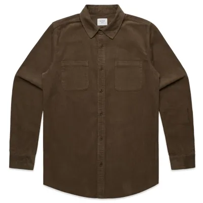 ASCOLOUR CORD LONG SLEEVE SHIRT 