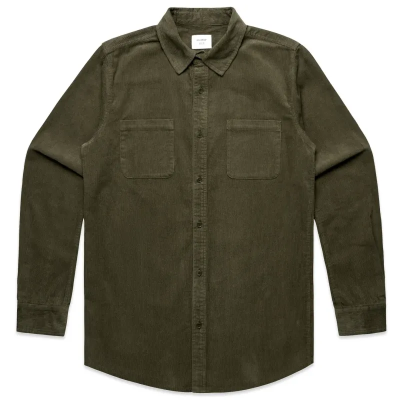 ASCOLOUR CORD LONG SLEEVE SHIRT  