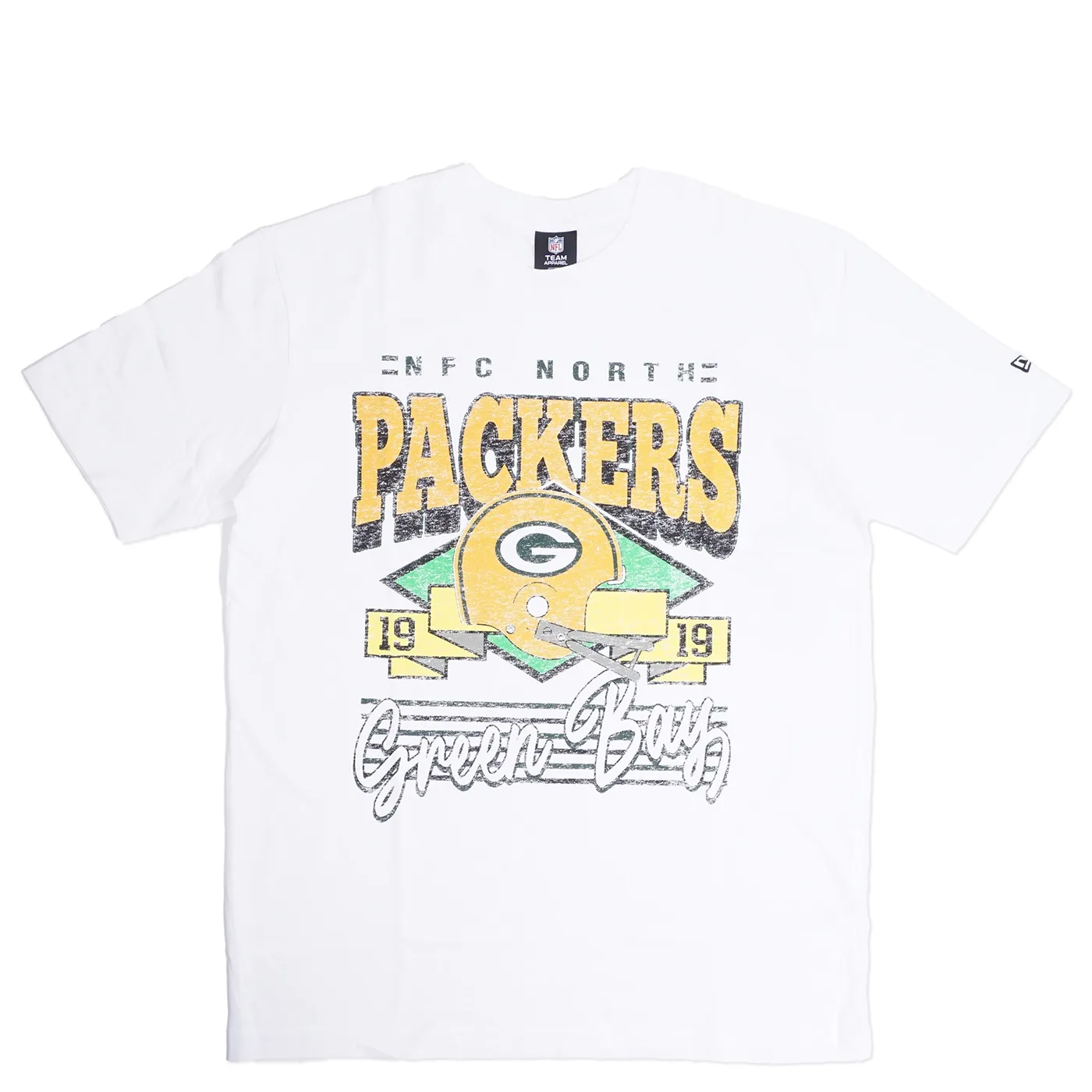 NEW ERA GREEN BAY PACKERS SPORT CLASS DISTRESSED TEE 