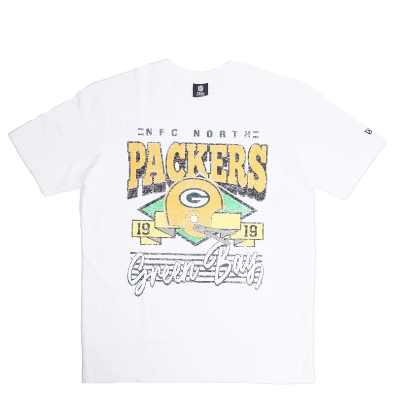 NEW ERA GREEN BAY PACKERS SPORT CLASS DISTRESSED TEE 