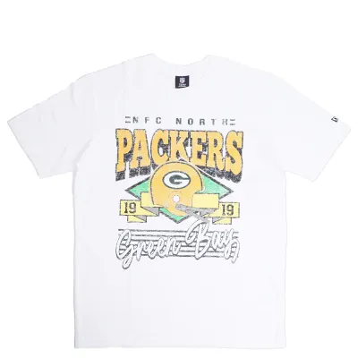 NEW ERA GREEN BAY PACKERS SPORT CLASS DISTRESSED TEE