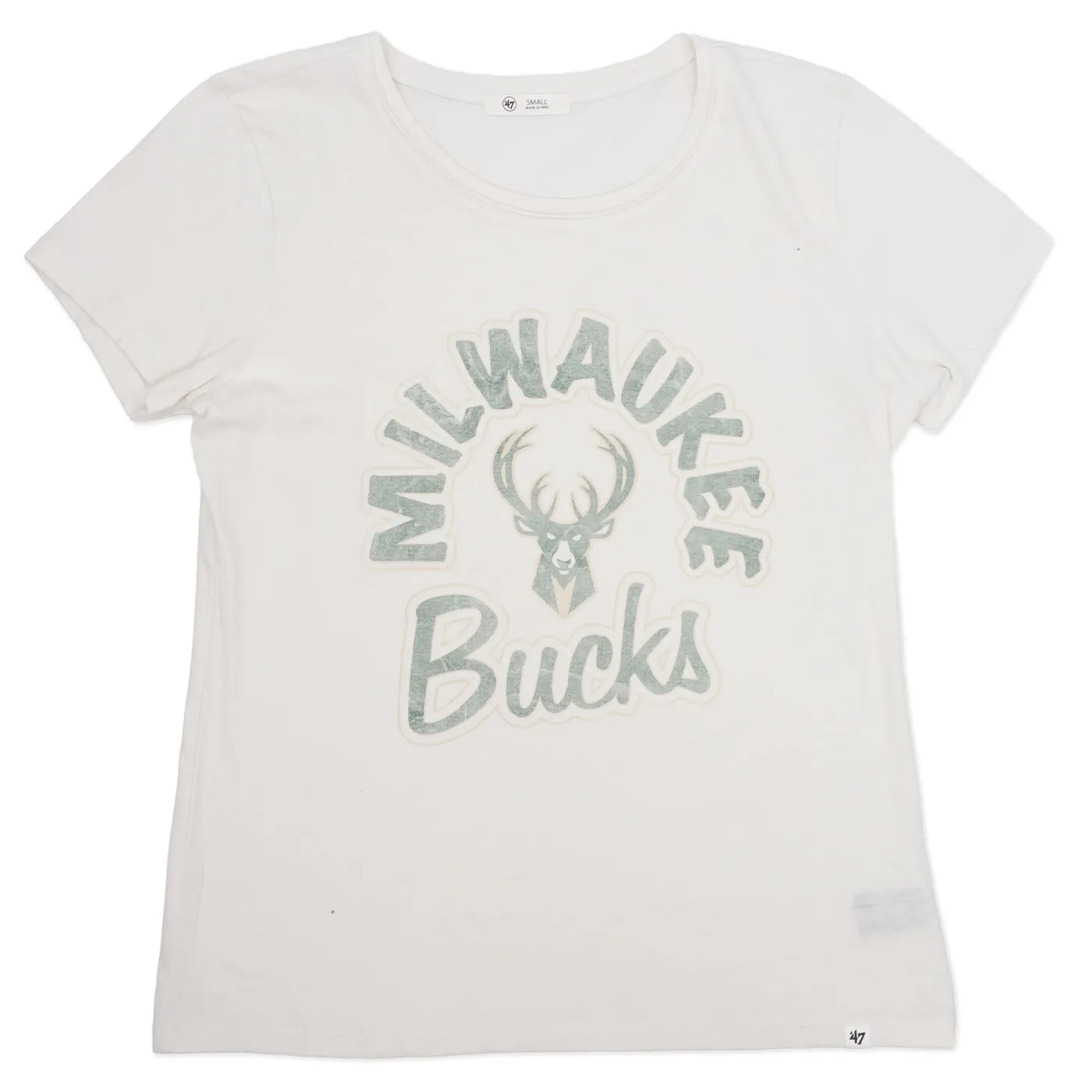 &#39;47 BRAND MILWAUKEE BUCKS WOMEN&#39;S DAYDREAM FRANKIE TEE