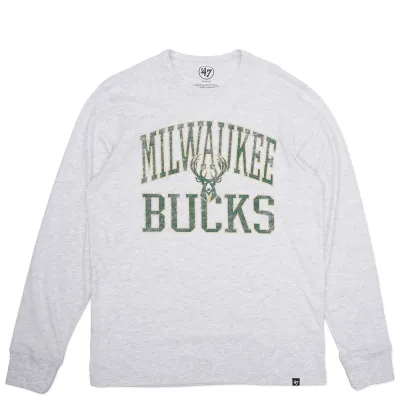 &#39;47 BRAND MILWAUKEE BUCKS FIRST RATE FRANKLIN LONG SLEEVE TEE