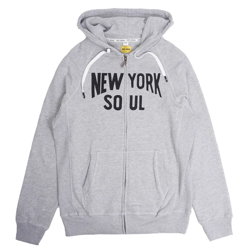 TRIPLE 5 SOUL NY SOUL FULL-ZIP HOODIE  