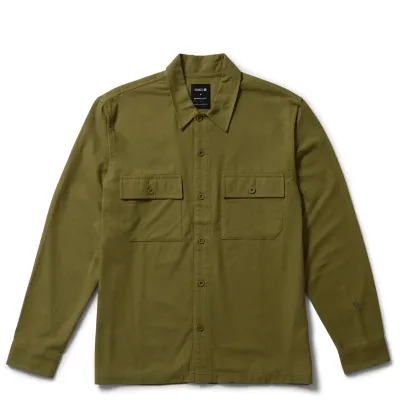STANCE LOWELL LONG SLEEVE BUTTON UP SHIRT  