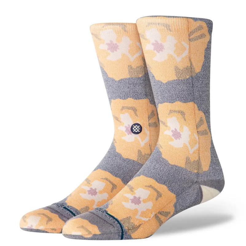 Stance Unisex-Socken 'Yellow Brick Crew' – Mit Fußgewölbe-Unterstützung, Nahtlosem Zehenbereich