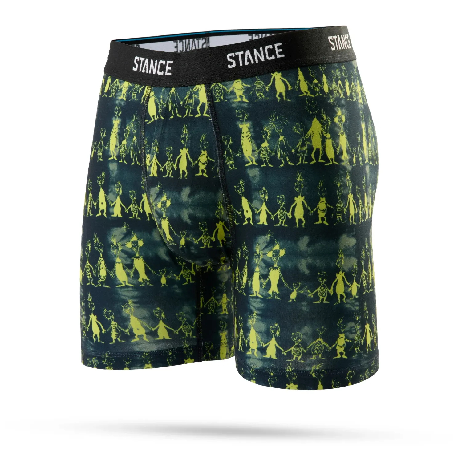 STANCE X THE GRINCH DOWN IN WHO-VILLE POLY BOXER BRIEF  