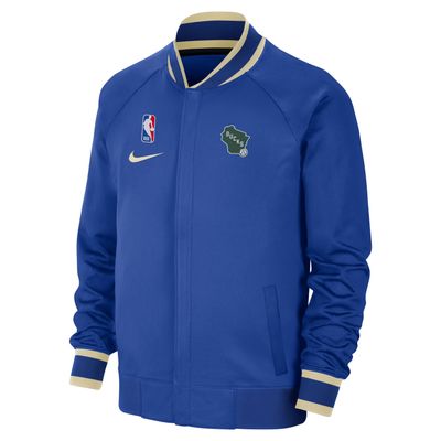 NIKE MILWAUKEE BUCKS SHOWTIME 2024-25 CITY EDITION JACKET