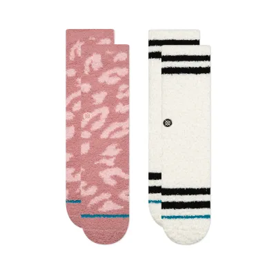 STANCE WOMEN&#39;S PURRFECT CREW SOCKS BOX SET