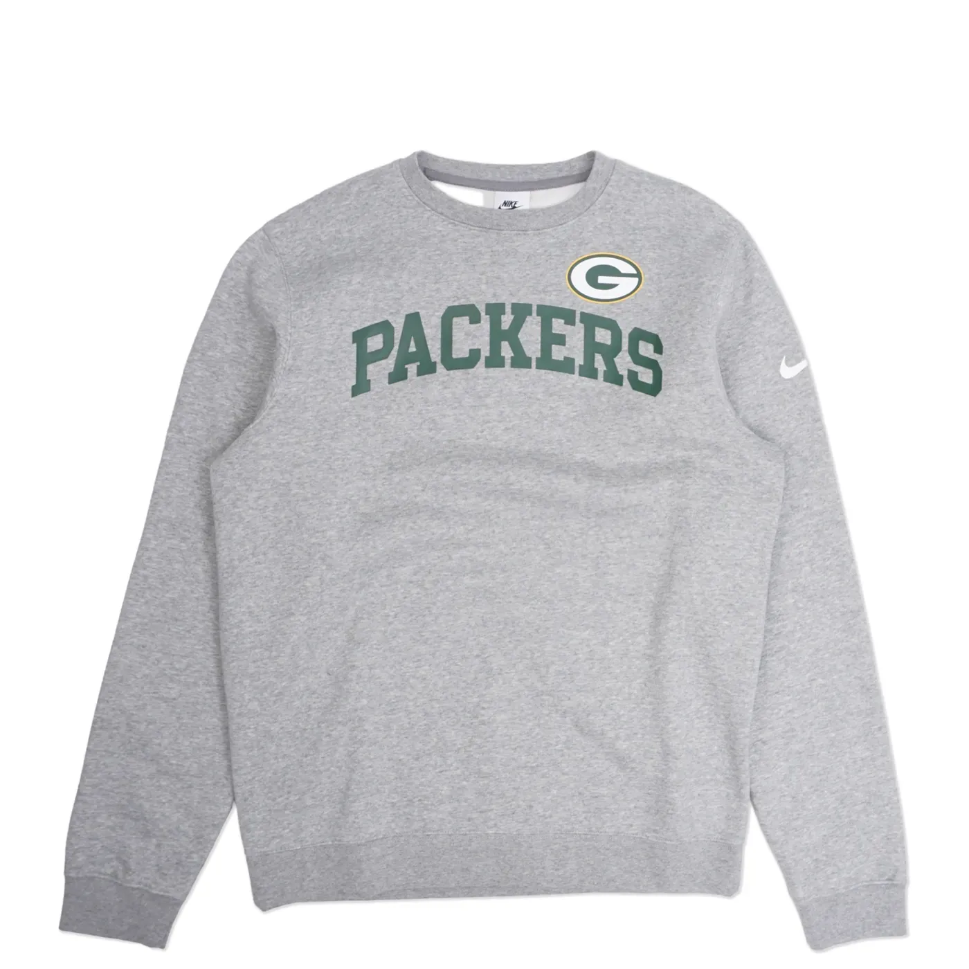 NIKE GREEN BAY PACKERS CLUB CREWNECK SWEATSHIRT