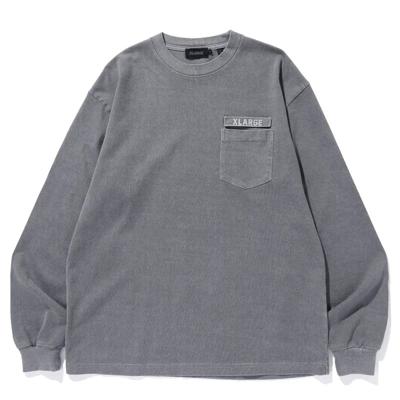 XLARGE MILITARY POCKET LONG SLEEVE TEE 