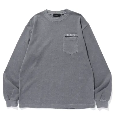 XLARGE MILITARY POCKET LONG SLEEVE TEE 