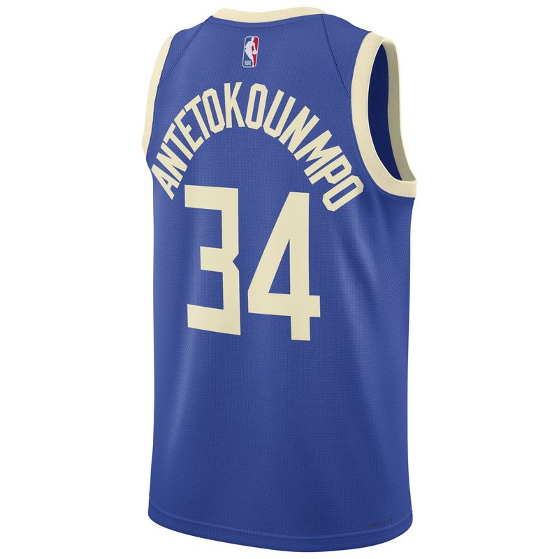 NIKE MILWAUKEE BUCKS GIANNIS 2024-25 CITY EDITION SWINGMAN JERSEY 