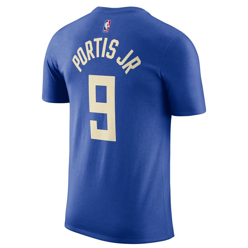 NIKE MILWAUKEE BUCKS BOBBY PORTIS 2024-25 CITY EDITION JERSEY TEE 