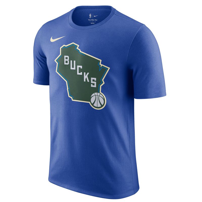 NIKE MILWAUKEE BUCKS ESSENTIAL 2024-25 CITY EDITION TEE 