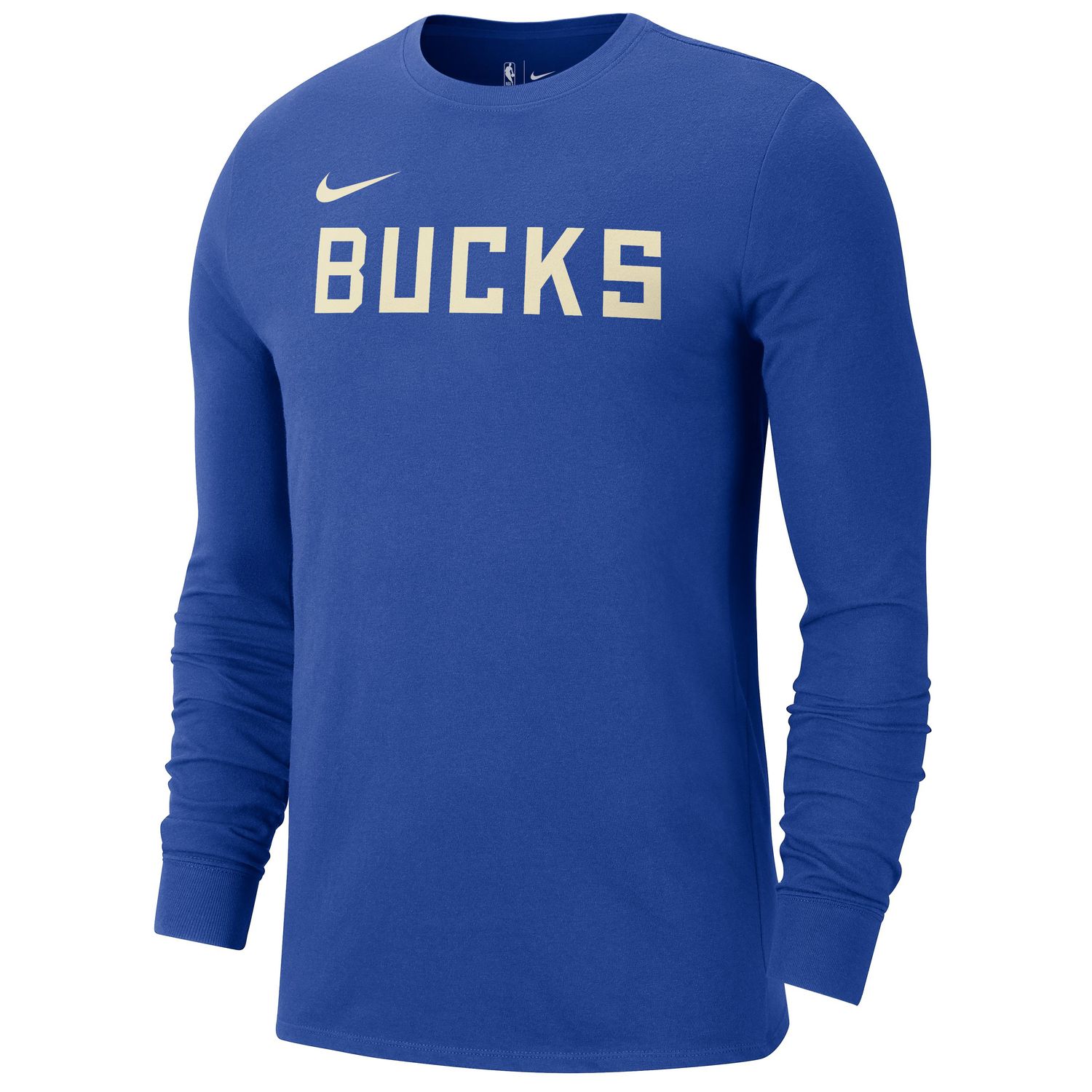 NIKE MILWAUKEE BUCKS ESSENTIAL 2024-25 CITY EDITION LONG SLEEVE TEE