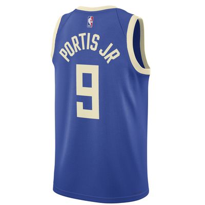 NIKE MILWAUKEE BUCKS BOBBY PORTIS JR. 2024-25 CITY EDITION SWINGMAN JERSEY