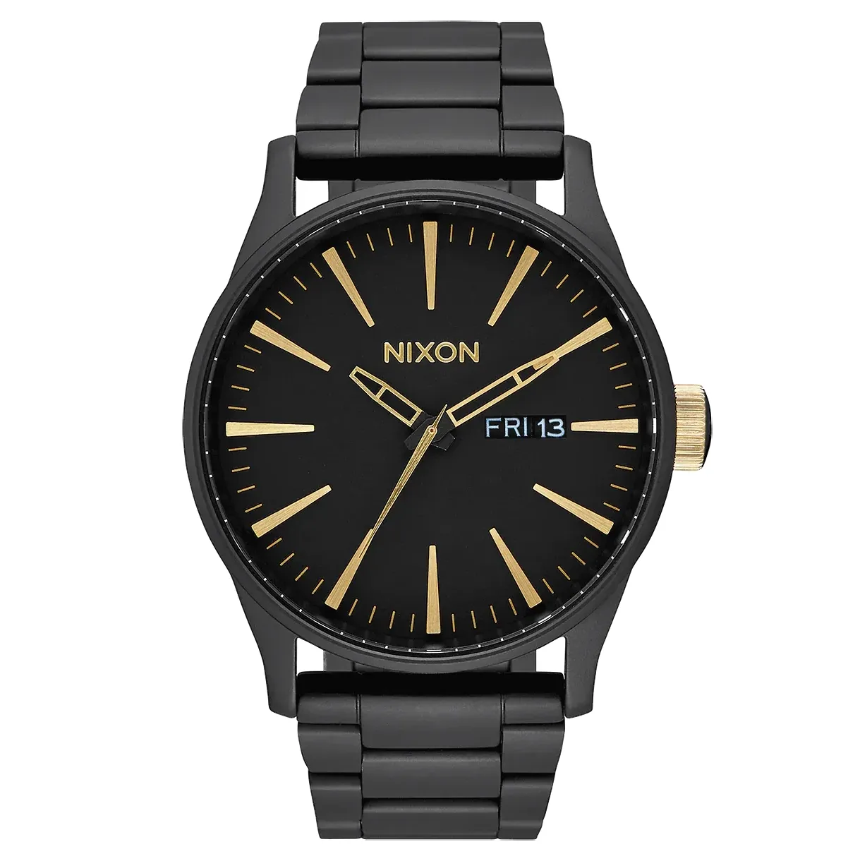 NIXON SENTRY STAINLESS STEEL WATCH