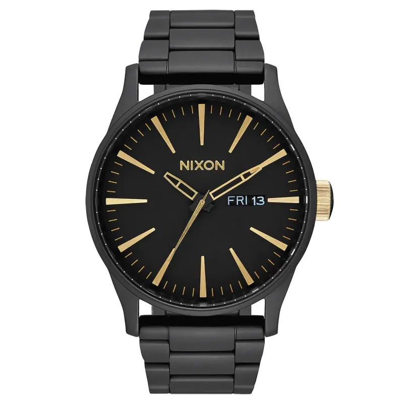 NIXON SENTRY STAINLESS STEEL WATCH