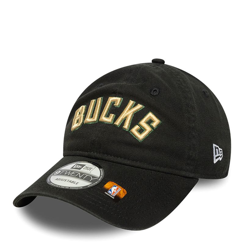 NEW ERA MILWAUKEE BUCKS STATEMENT EDITION 9TWENTY ADJUSTABLE HAT