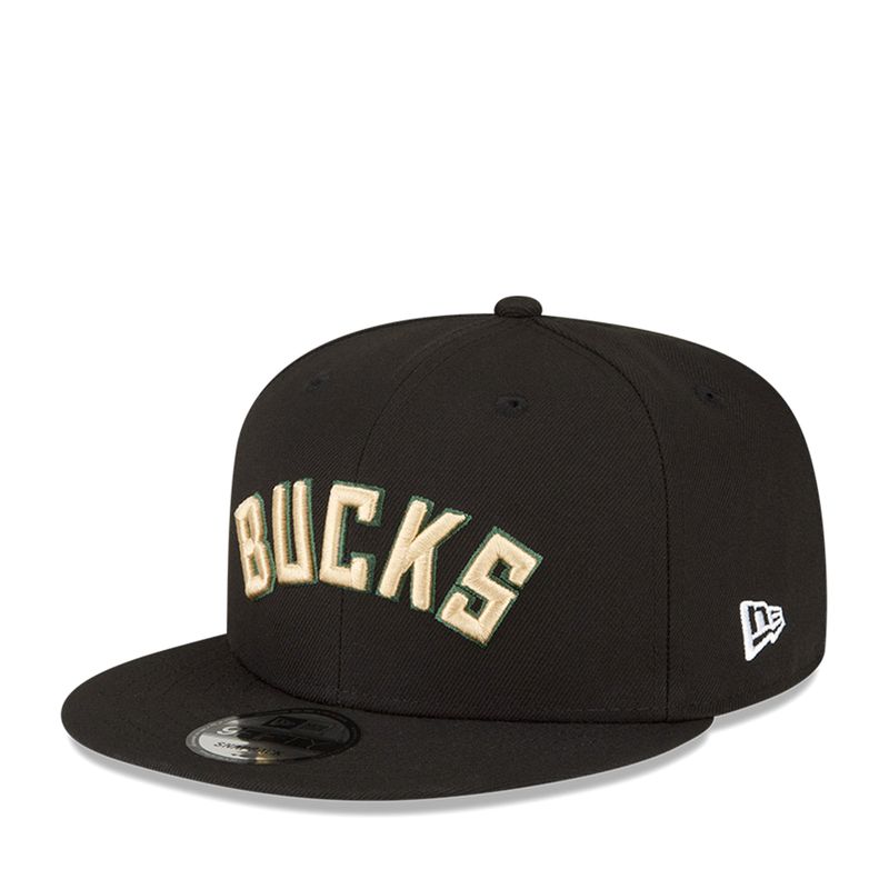 NEW ERA MILWAUKEE BUCKS STATEMENT EDITION 9FIFTY SNAPBACK HAT