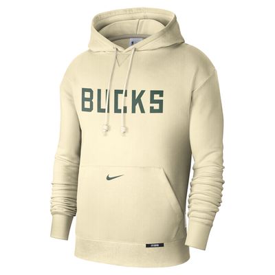 NIKE MILWAUKEE BUCKS STANDARD ISSUE CITY EDITION COURTSIDE HOODIE   