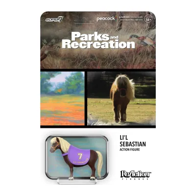 SUPER 7 PARKS &amp; REC REACTION FIGURE - LIL&#39; SEBASTIAN