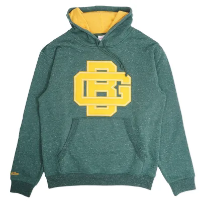MITCHELL &amp; NESS GREEN BAY PACKERS SNOW WASHED PULLOVER HOODIE 