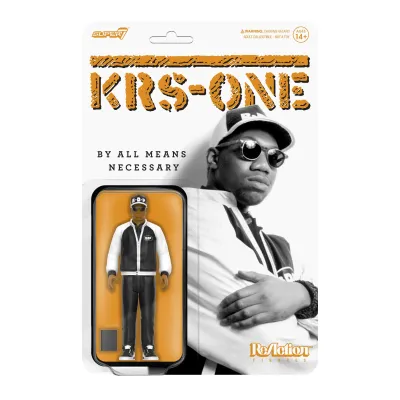 SUPER 7 KRS-ONE REACTION FIGURE WAVE 01 - KRS-ONE (BY ALL MEANS NECESSARY BDP)