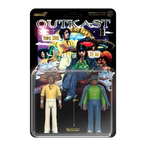 SUPER 7 OUTKAST REACTION FIGURE WAVE 02 - (AQUEMINI), Color: NA, Size: OS