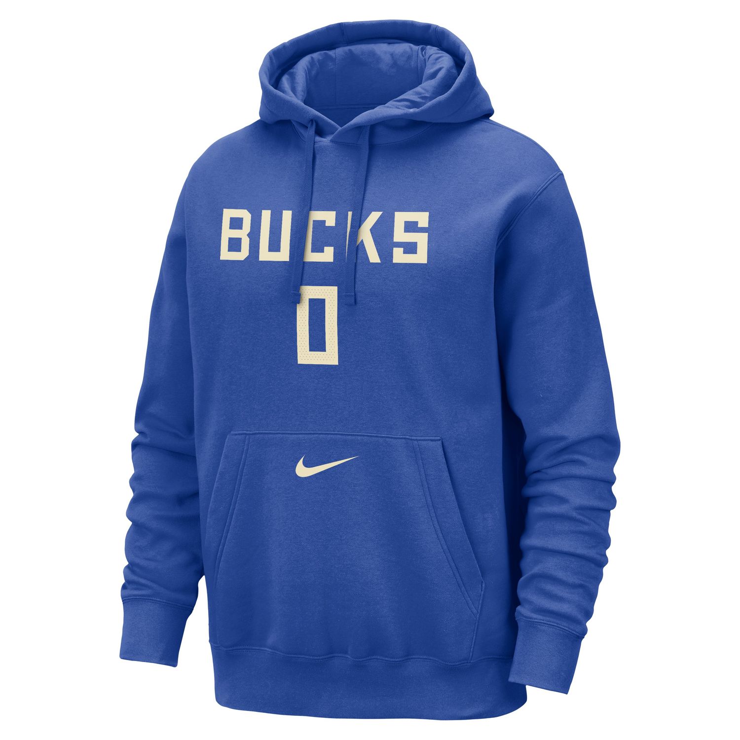 NIKE MILWAUKEE BUCKS DAMIAN LILLARD CITY EDITION NAME &amp; NUMBER CLUB HOODIE