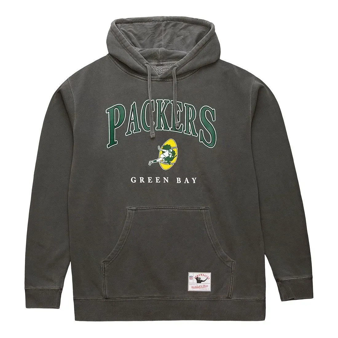 MITCHELL &amp; NESS GREEN BAY PACKERS THROWBACK SLOT HOODIE