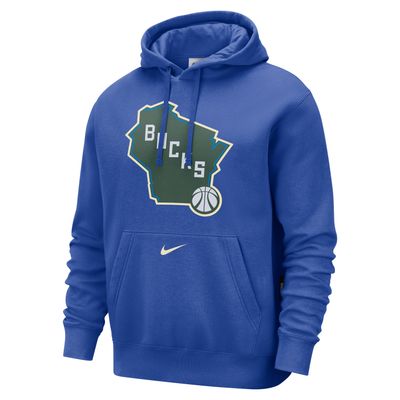NIKE MILWAUKEE BUCKS CITY EDITION CLUB HOODIE
