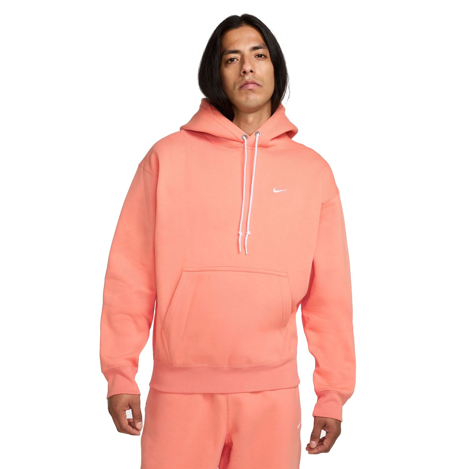 NIKE SOLO SWOOSH PULLOVER HOODIE   