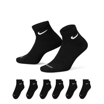 NIKE EVERYDAY PLUS ANKLE SOCKS 6-PACK