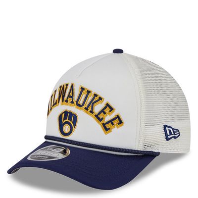 NEW ERA MILWAUKEE BREWERS CHROME 9FORTY A-FRAME HAT