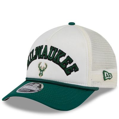 NEW ERA MILWAUKEE BUCKS CHROME 9FORTY A-FRAME HAT