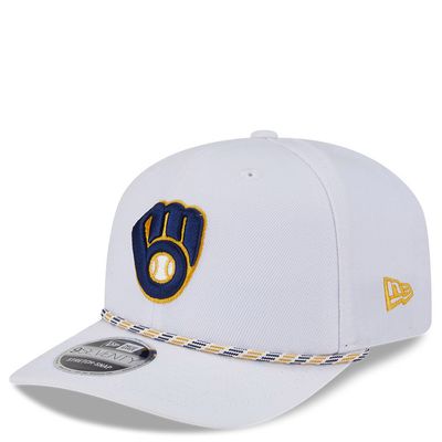 NEW ERA MILWAUKEE BREWERS MULTI-ROPE 9SEVENTY STRETCH SNAPBACK HAT