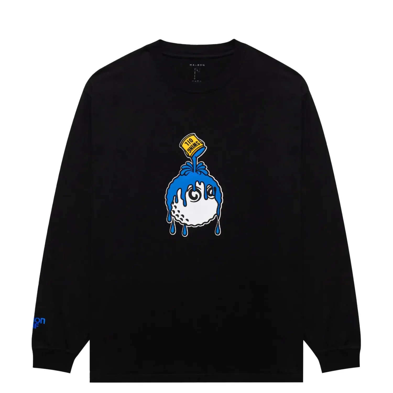 MALBON GOLF SWING OIL LONG SLEEVE TEE