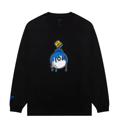 MALBON GOLF SWING OIL LONG SLEEVE TEE