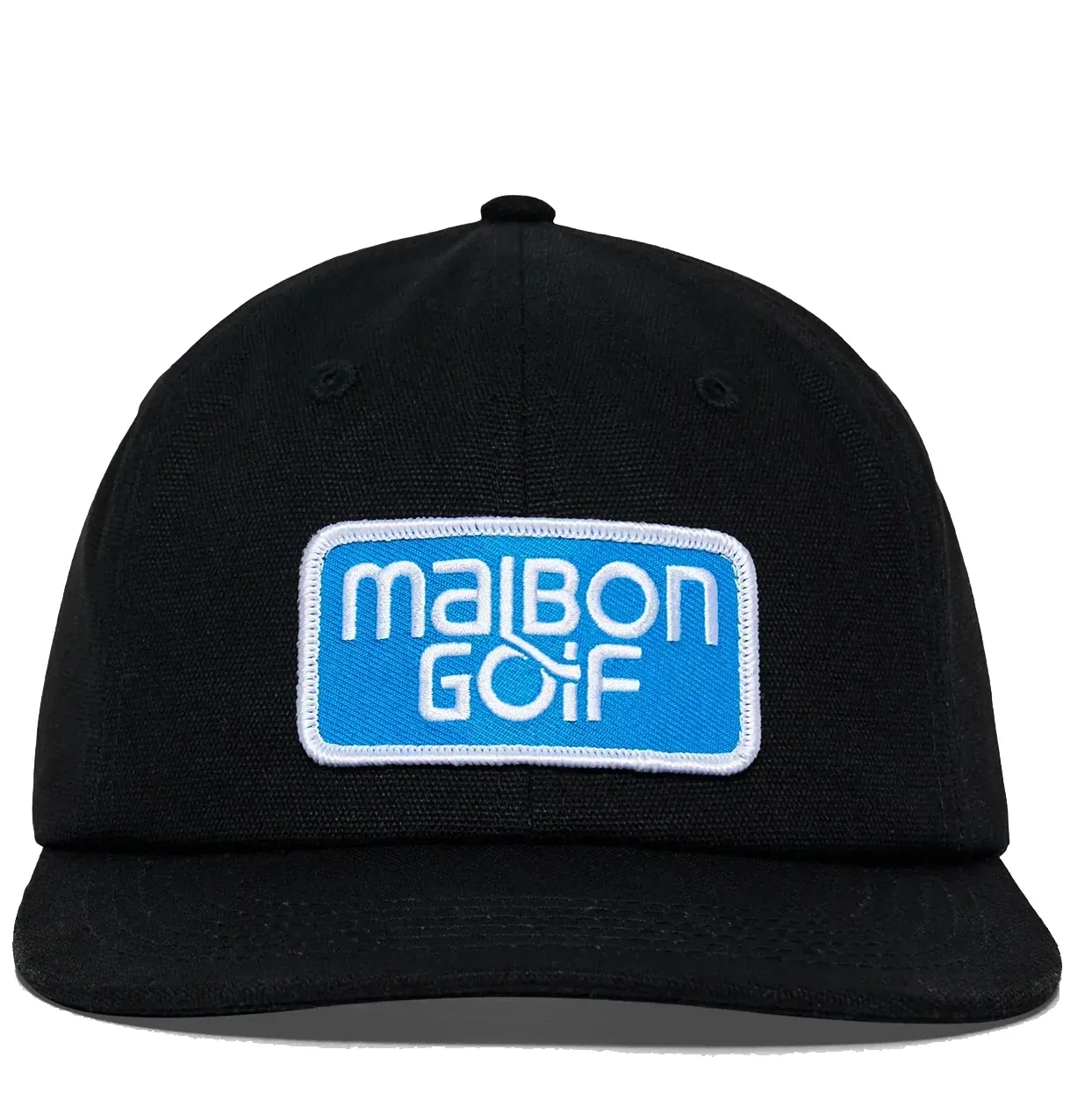 MALBON GOLF SWING OIL CANVAS SNAPBACK HAT