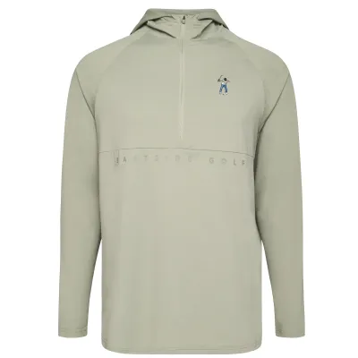 EASTSIDE GOLF UV LIGHTWEIGHT 1/4-ZIP HOODIE 