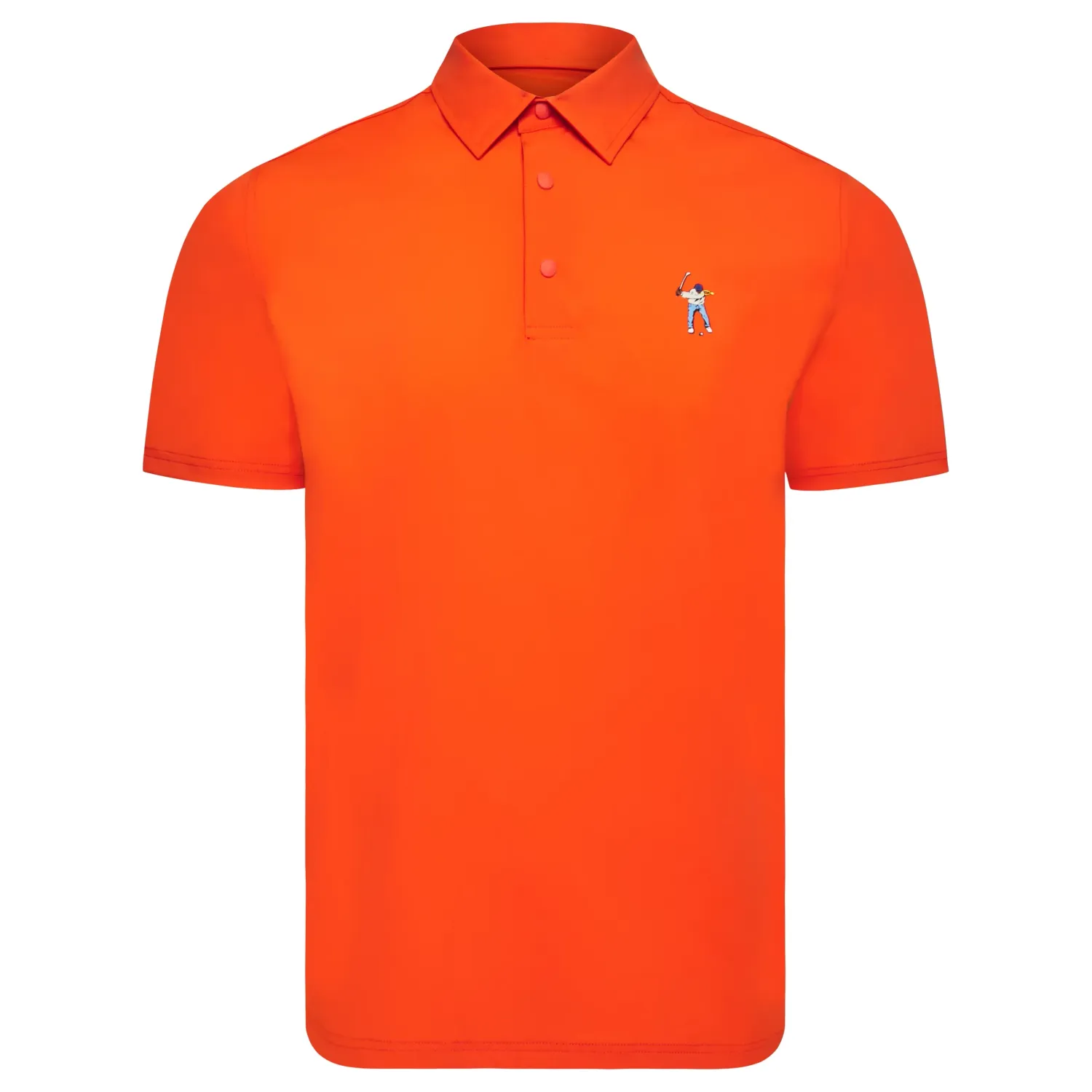 EASTSIDE GOLF SNAP PLACKET POLO SHIRT
