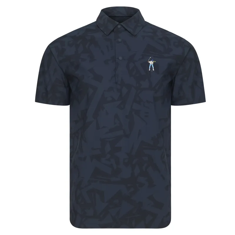 EASTSIDE GOLF SNAP PLACKET POLO SHIRT  
