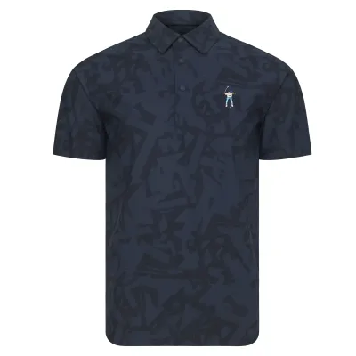 EASTSIDE GOLF SNAP PLACKET POLO SHIRT 