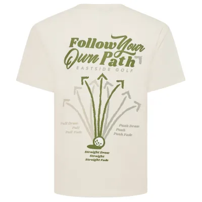 EASTSIDE GOLF FOLLOW YOUR OWN PATH TEE 