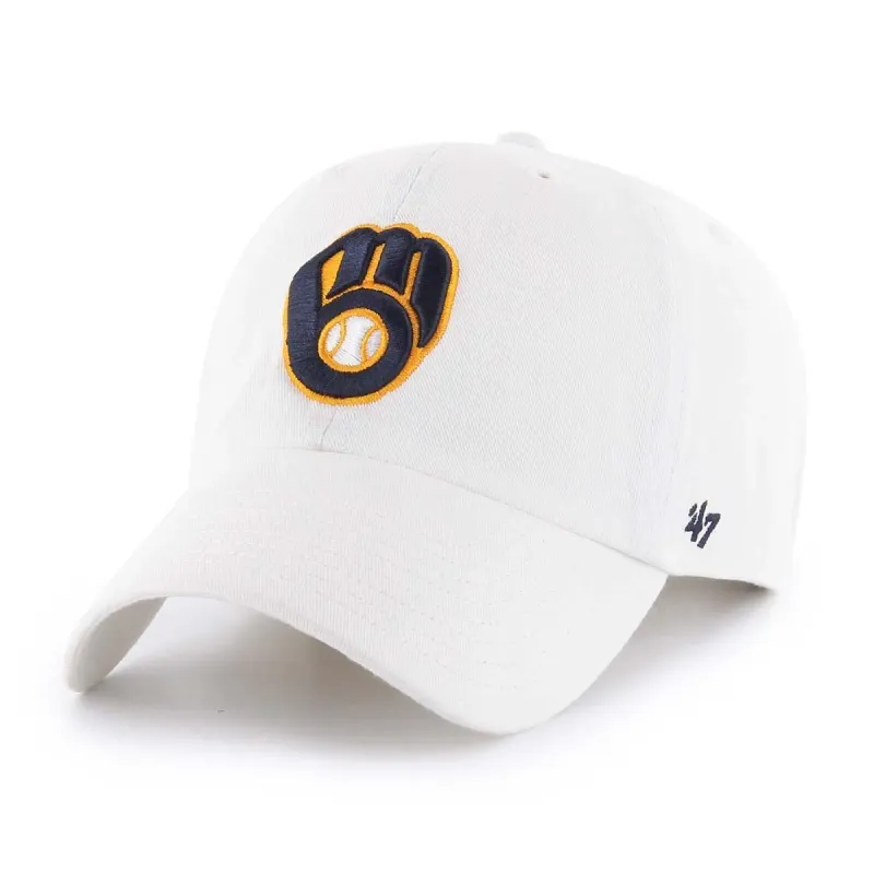 &#39;47 BRAND MILWAUKEE BREWERS CLEAN UP HAT